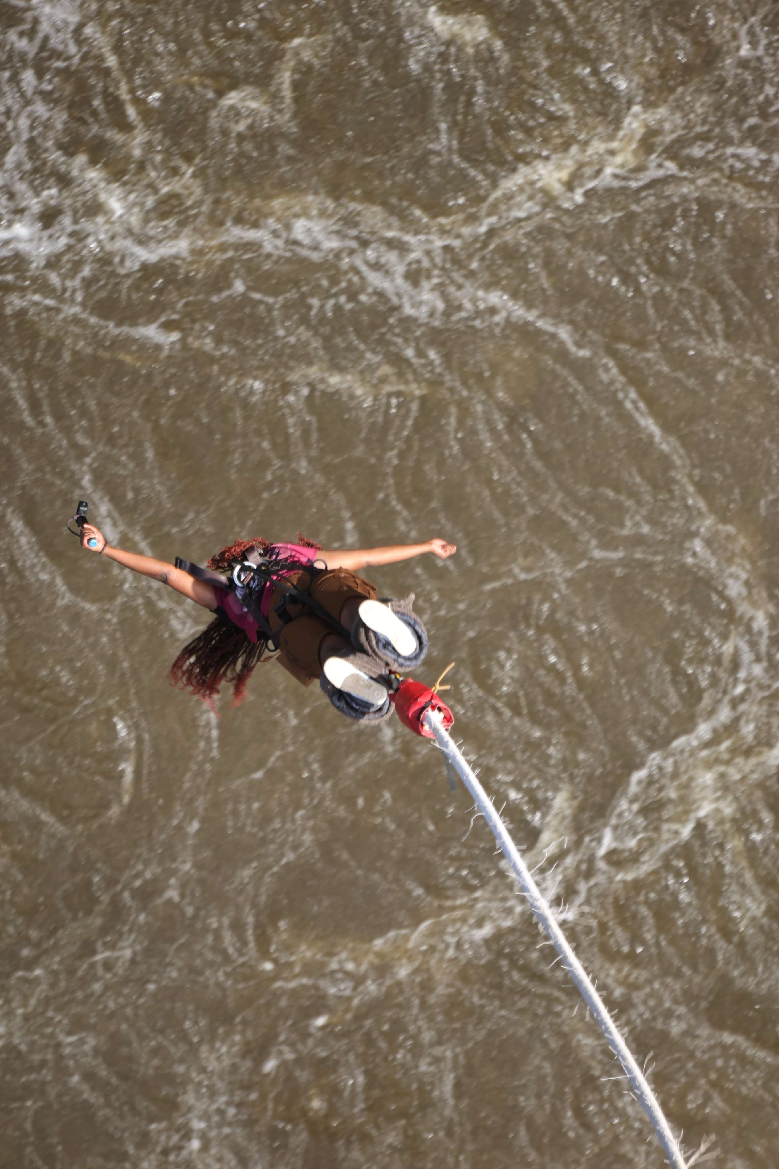 Victoria Falls Bridge bungee platform